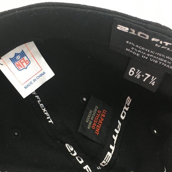 Pittsburgh Steelers Cap FLEXFIT Hat 6 7/8 - 7 1/4 - Picture 7 of 7